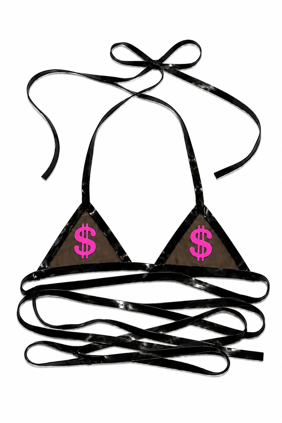 MONEY BIKINI TOP