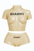 GIARMY Transparent Gummy Latex Set