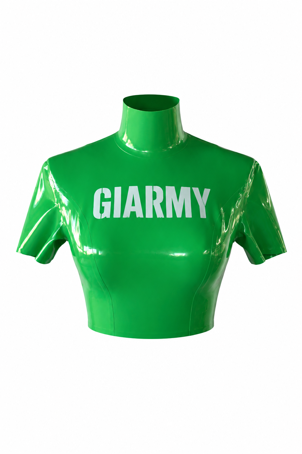 LATEX CROP TOP