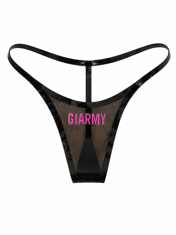 LATEX BIKINI THONG
