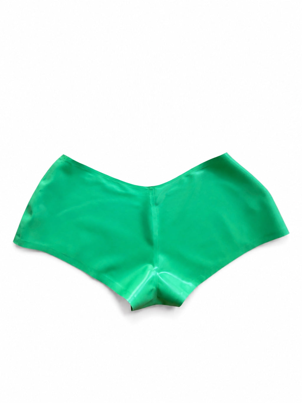 Low-Rise Verde Micro Shorts