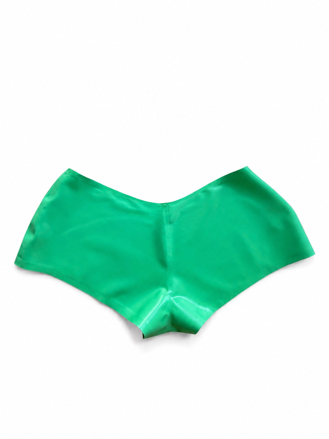 Low-Rise Verde Micro Shorts