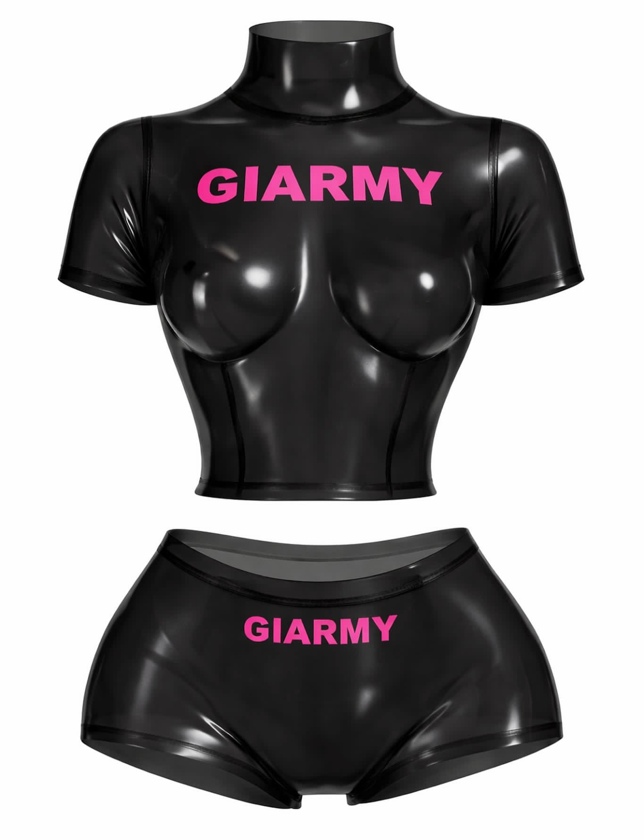 GIARMY Latex Gummy Shorts